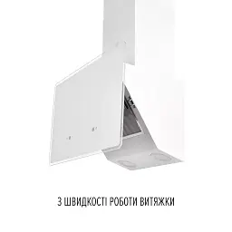 Витяжка декоративна похила PERFELLI VIO 5HW BIANCO - мініатюра 5