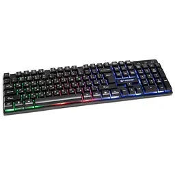 Клавіатура Hölmer K-01GS RGB Backlight USB UA Black (K-01GS) - мініатюра 2