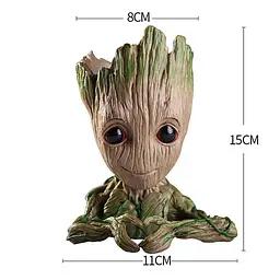 Набір горщиків для квітів та канцелярії Грут Groot G1 G2 - мініатюра 5