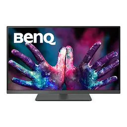 TFT 27" BenQ PD2705U, 4K UHD, IPS, 99% sRGB, HDMI, DP, USB-C, USB-hub, HAS, колонки, темно-сірий - мініатюра 2