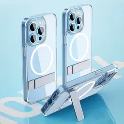 Чохол WiWU Aurora Magnetic Crystal Case KCC-106 для Apple iPhone 14 Pro Transparent [85118] - мініатюра 6