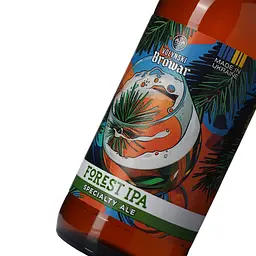 Пиво Volynski Browar Forest Ipa, світле, нефільтроване, 5,7%, 0,35 л - мініатюра 6
