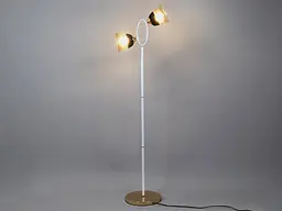 Торшер класичний LK-727F/1 E27 WH+FG - мініатюра 2