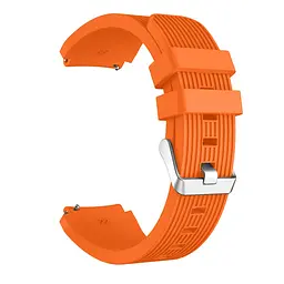 Силіконовий ремінець Watchbands Galaxy на смарт-годинник Samsung Galaxy Watch 46mm - помаранчевий (WB001GALAXYORANGE2) - мініатюра 2