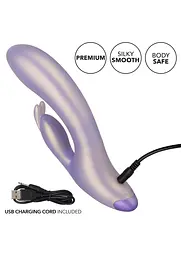 Вібратор-кролик Calexotics G-Love G-Bunny 19 см (фіолетовий) - мініатюра 4