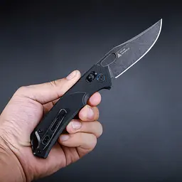 Ніж складаний SRM Retriever 9201-GB, чорний - мініатюра 5