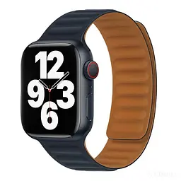 Магнітний ремінець Magnetic Soft Touch Apple Watch 41/Watch 40/Watch 38mm Midnight (37190_3610693)