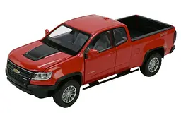 Іграшкова машинка позашляховик металева Chevy Colorado ZR2 1:31 Автопром світлозвукові ефекти 68442, 2 кольори, в коробці 20x11x10 см - мініатюра 2