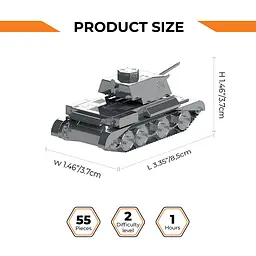 Колекційна модель Metal Time Cruiser Mk III MT064 (World of Tanks) - мініатюра 7