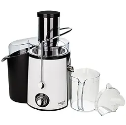 Соковижималка 1000 Вт Adler AD 4128 ємність для м'якоті 2 л - мініатюра 3