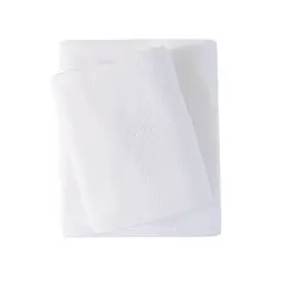 Рушник махровий Lotus Home - Total soft white білий 50x90 (20/2) 500 г/м² - мініатюра 2