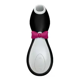 Вакуумний стимулятор клітора Pro Penguin з 11 режимами роботи водонепроникний 12,5 см - мініатюра 3