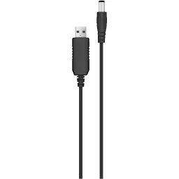 Кабель живлення USB to DC 5.5x2.5mm 9V 1.0m 1.0A ACCLAB (1283126565113)