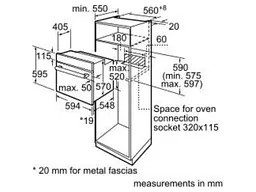 Духовка електрична Bosch HBF512BB1T - мініатюра 7