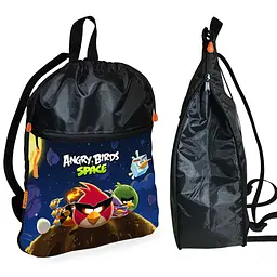 Шкільний рюкзак дитячий Angry Birds + Сумка для взуття спортивної форми рюкзак-мішок хлопчикові (01916) - мініатюра 2