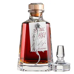 Арманьяк Baron Gaston Legrand Bas Armagnac 1952 Carafe Seviac, у дерев'яній коробці, 40%, 0,7 л - мініатюра 2