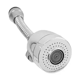 Аератор для крана Faucet Pressurized з перехідником 21–23 мм, 2 режими, поворот 360° - мініатюра 3