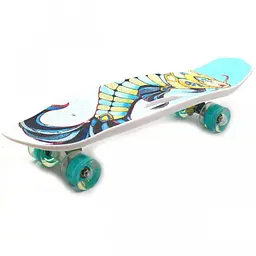 Скейт пенні борд круїзер із ручкою Best Board, PU колеса, що світяться, дошка 65 см, C40311 (В асортименті) - мініатюра 2