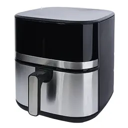 Багатофункціональна мультипіч CROWNBERG AIR FRYER GRILL на 5.5 л 2000 Вт чорний