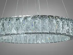 Підвісна люстра LED Diasha 575/500+320HR хром 82 Вт 4510 Лм - мініатюра 8