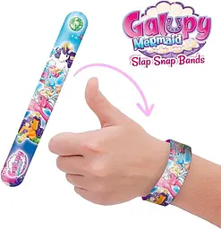 Браслет-хлопавка сюрприз CRAZE Galupy Mermaid Slap Snap Band браслет що закручується на руку (SKU-296)