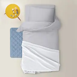 Плед-покривало Cosas Greek Waffle Snow вафельне 75х95 см (Blanket_01Snow_GreekWaffle_75x95) - мініатюра 2