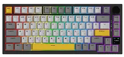 Клавіатура Ajazz AK820 PRO 75% Exploded Gift Switch Black RGB (AK820PRO-G-BGY)