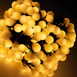 Стрічка світлодіодна MBM My Home Кульки 23 м тепле світло біла (DH-LAMP-06 WARM WHITEE) - мініатюра 4