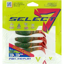 Силікон Select Boozer 3.3" 185 FE (4 шт/уп) - мініатюра 2