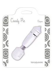 Міні-вібратор Candy Pie, 10.5 см (білий) - мініатюра 2