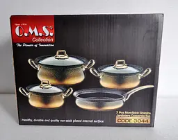 Набір посуду O.M.S. Collection 3044 IND cream 7 предметів - мініатюра 10
