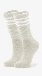 Набір шкарпеток для дівчинки 3 шт. Premier Socks 51 Смужки 22-24 Різнокольоровий (4820203375196) - мініатюра 3