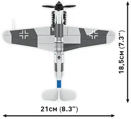 Конструктор дитячий літак Messerschmitt Bf 109 G COBI 5870 - мініатюра 5
