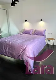 Постільна білизна LARA сатин-страйп Lavender d13007e євро - мініатюра 2