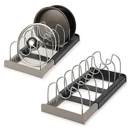 Підставка для кришок і дощок Good Idea Dish Rack з нержавіючої сталі розсувна - мініатюра 3