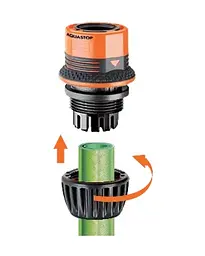 Адаптер для конектора для поливального шлангу 1/2"- 5/8" Claber
