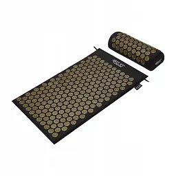Килимок акупунктурний з валиком 4FIZJO Classic Mat Аплікатор Кузнєцова Black/Gold (P-5907739314987) - мініатюра 5