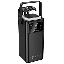 Портативний ЗП Power Bank Borofone BJ65B High 22.5W+PD20W with cable 80000 mAh Black