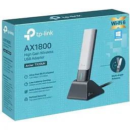Адаптер WiFi TP-Link Archer TX20UH AX1800, USB - мініатюра 3