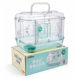 Клітка для хом'яка MiniAniman Hamster Carrier Мініенімен портативна, 33х21х24,5см