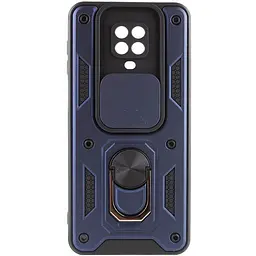 Чохол Ummi Camshield Serge Ring для Xiaomi Redmi Note 9s / Note 9 Pro / 9 Pro Max Синій / Navy