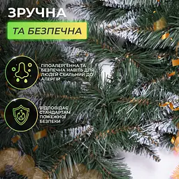 Штучна гірлянда LUGI Хвоя 2.8 м зелена KOS-HVO28 - мініатюра 5