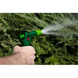 Пістолет для поливу Verto пістолетний, 1/2"-3/4", регулювання напору / розпилу води, тримач двокомпонентний (15G716) - мініатюра 7