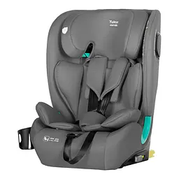 Дитяче автокрісло i-Size 76–150 см ISOFIX + Top Tether з регулюванням нахилу та підстаканником Yukon CRL-15808 Seashell Grey Carrello