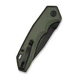 Ніж складаний туристичний Civivi Elite Brova, (8.7 см) CPM S35VN / Aluminum зелений - мініатюра 5