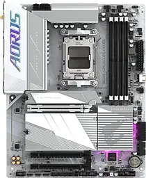 Материнська плата B650E A ELITE X ICE sAM5 B650 4xDDR5 M.2 HDMI DP Wi-Fi BT mATX білий Gigabyte teh0019058 - мініатюра 2