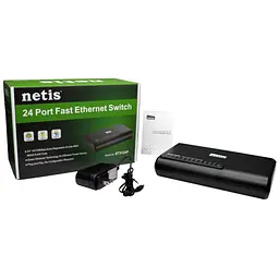 Комутатор мережевий Netis ST3124P - мініатюра 4
