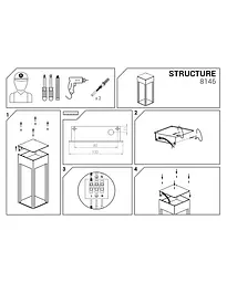 Вуличний світильник Nowodvorski 8146 Structure led - мініатюра 3