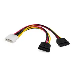 Кабель живлення SATA power 0.2m 2 connectors Vinga (VCPSATA2PW2) - мініатюра 2