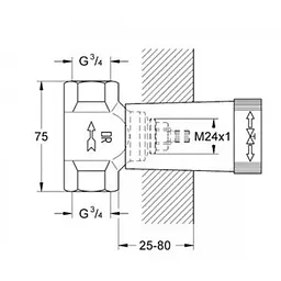 Прихована частина Grohe Concealed 29802000 - мініатюра 2